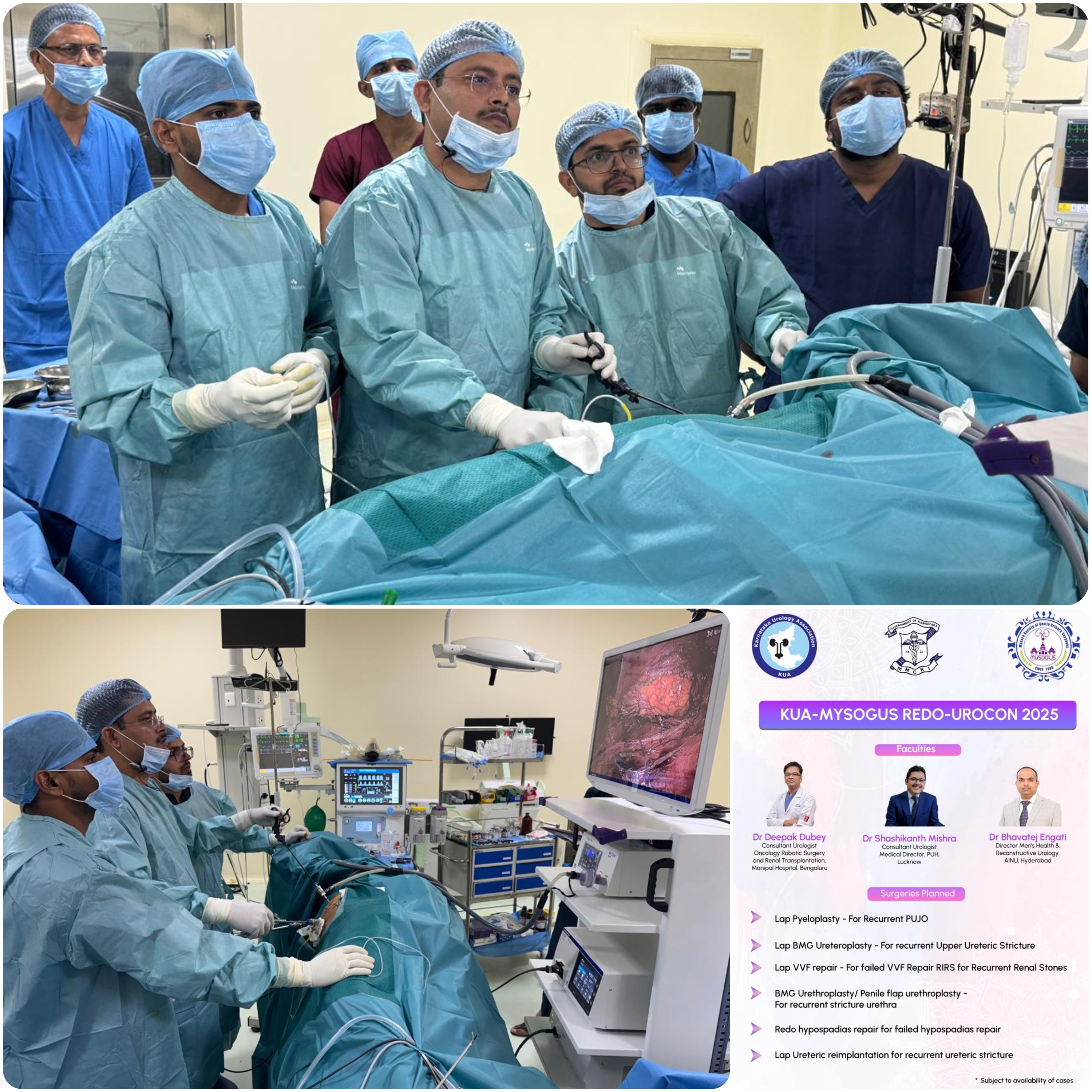 Dr Shashikant Mishra invited as Faculty @KUA-MYSOGUS REDO-UROCON 2025